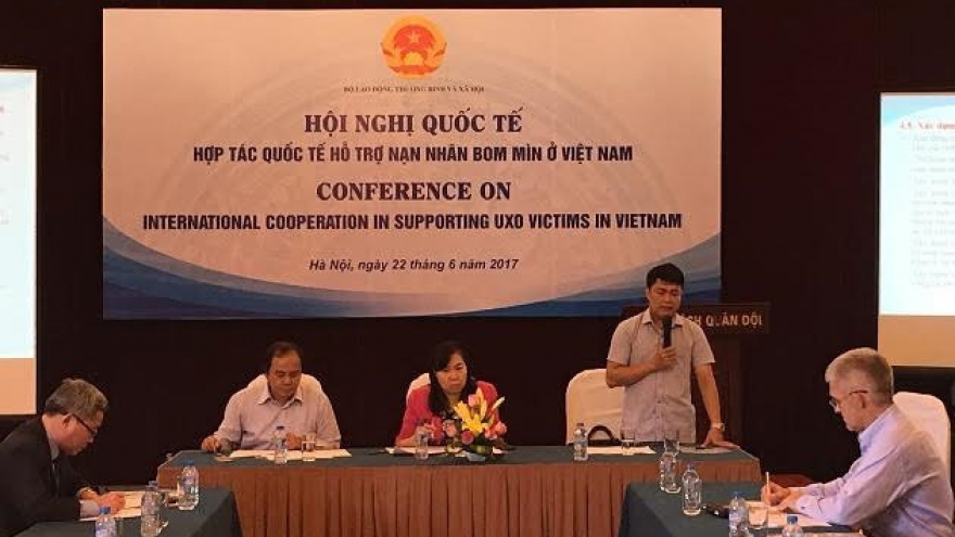 International support for Vietnamese UXO victims