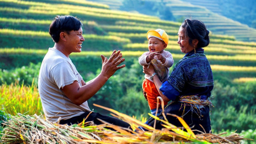 Happiness felt in families in Vietnam