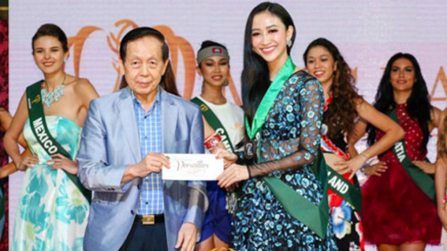 Ha Thu third in Miss Earth 2017’s talent competition
