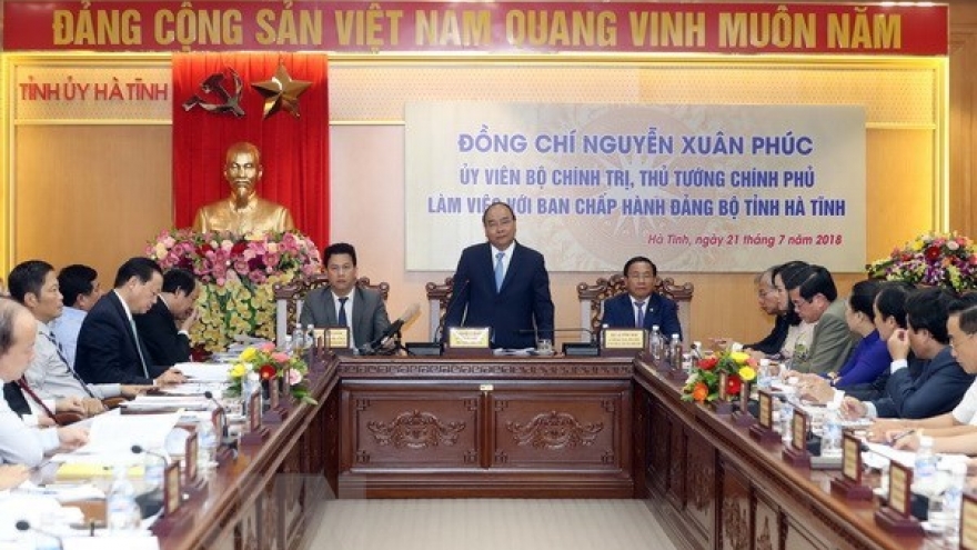 Ha Tinh province should strive for self-financing: PM