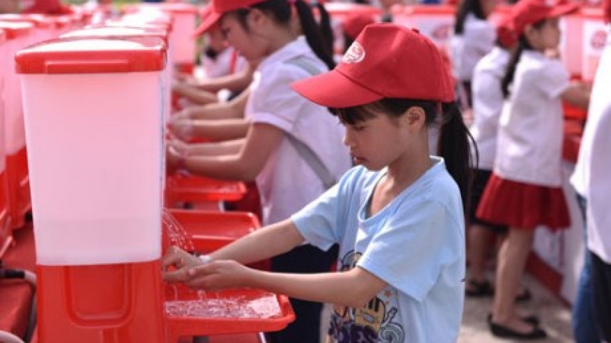 Vietnam responds to Global Handwashing Day