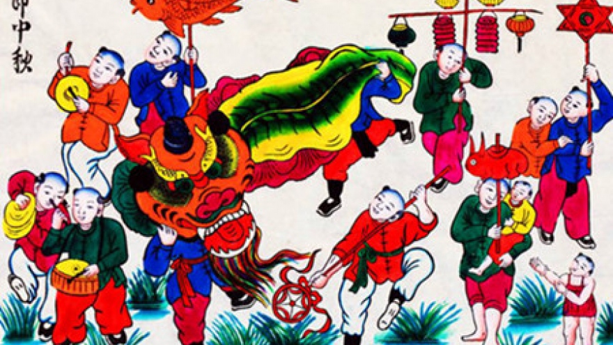 Hang Trong folk paintings