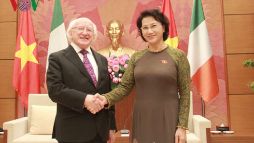 
        Vietnam treasures support from Ireland: top legislator
                              