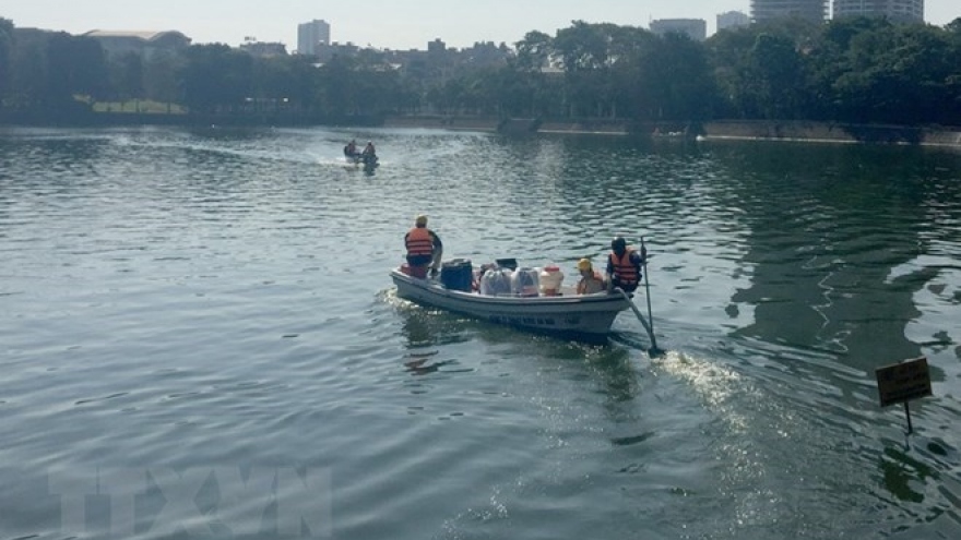 Experts: Water quality in Hanoi’s lakes improves