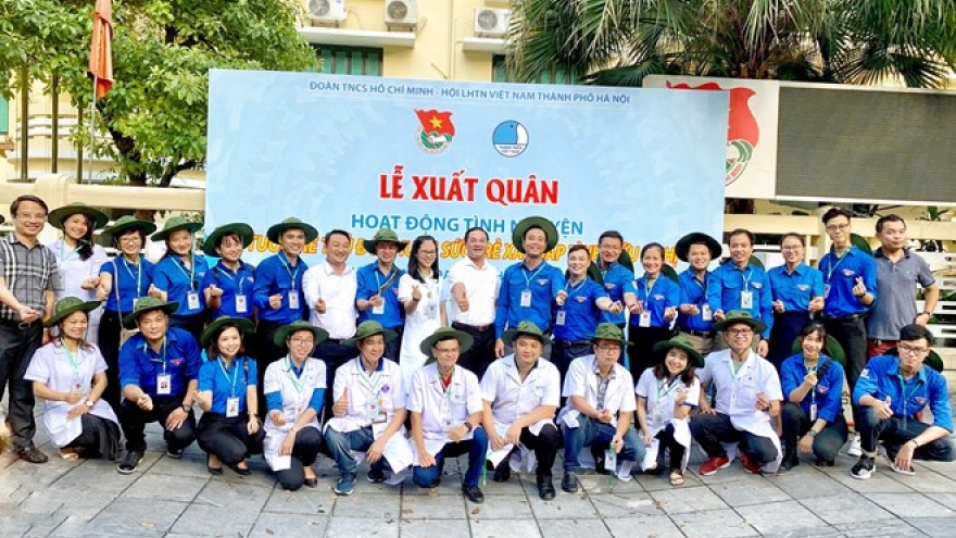 Hanoi’s youths launch volunteer activities in Laos