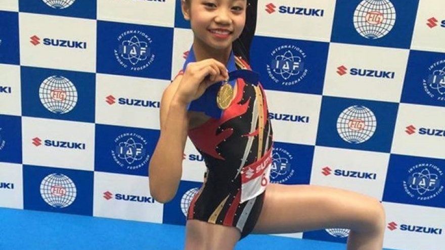 Ha Vi wins gold at gymnastics world cup