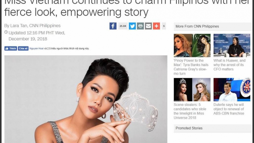 Vietnamese faces make big impression on foreign media in 2018