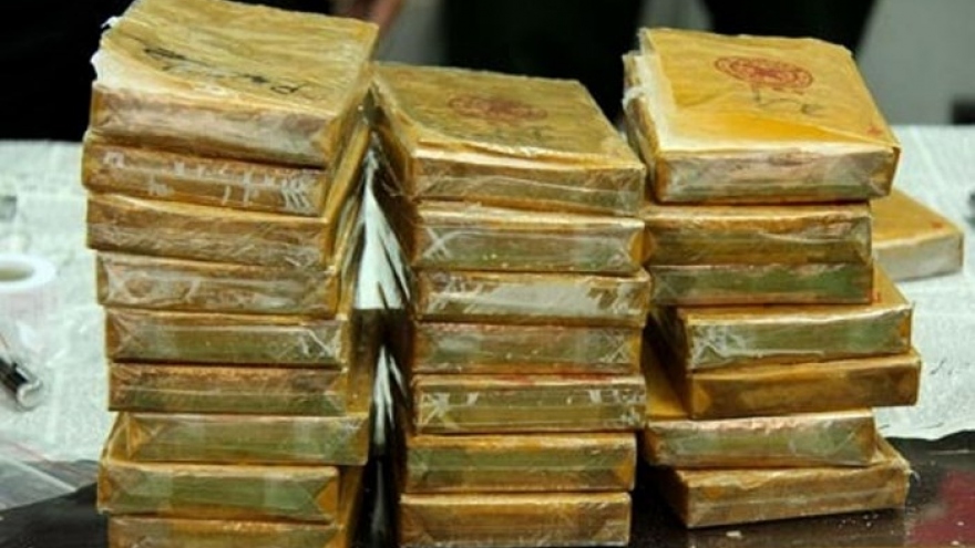 Thanh Hoa police seize 60 heroin bricks