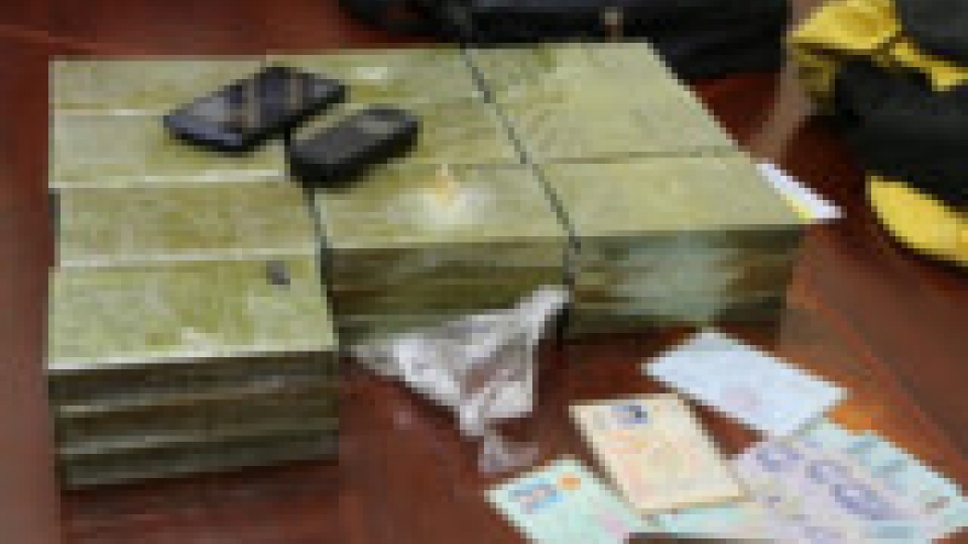 Officials: 30 kilos of heroin found stuffed in pickup truck 