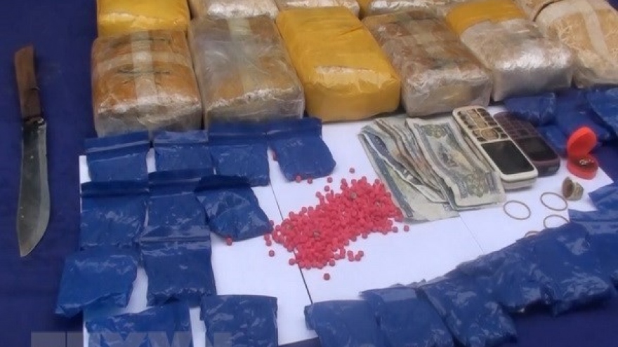 Son La: 12 bricks of heroin, 36,000 meth pills seized