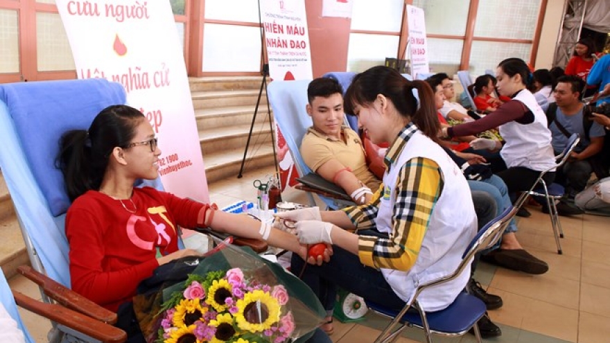 Campaign held to deal with blood shortage at year’s end