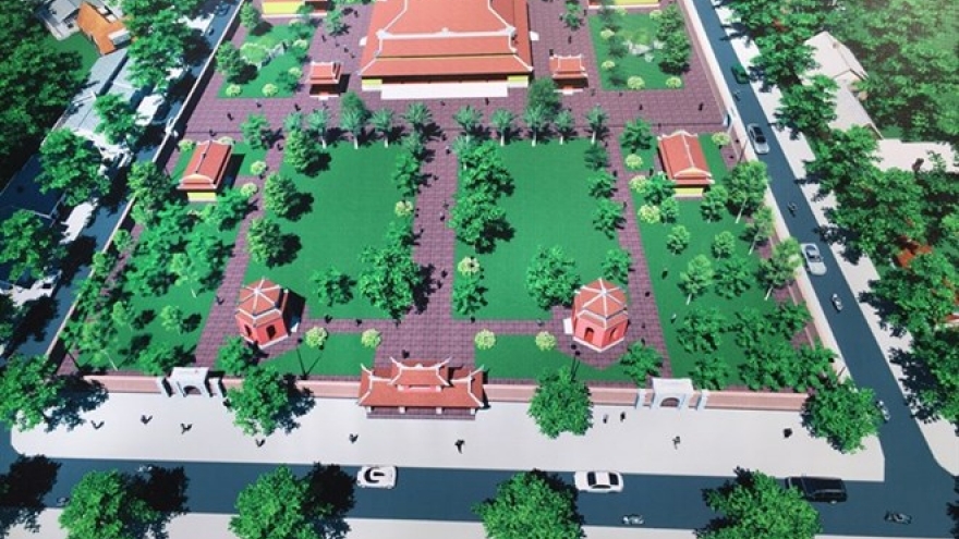 Former imperial city restores historic pagoda