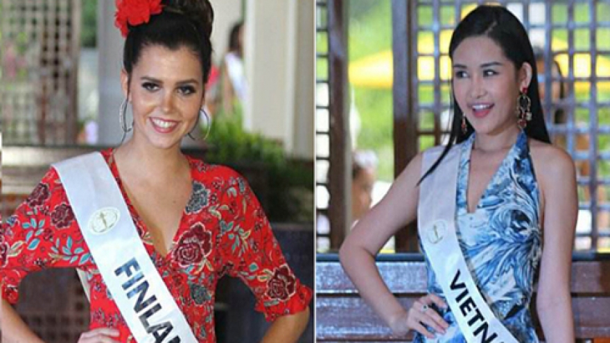 Miss Intercontinental contestants dazzle during beachwear fashion segment