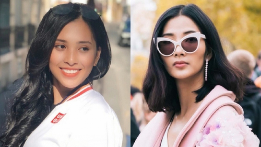 Tieu Vy, Hoang Thuy shine in Paris
