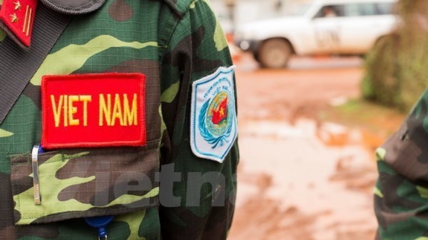 Vietnamese peacekeepers receive training