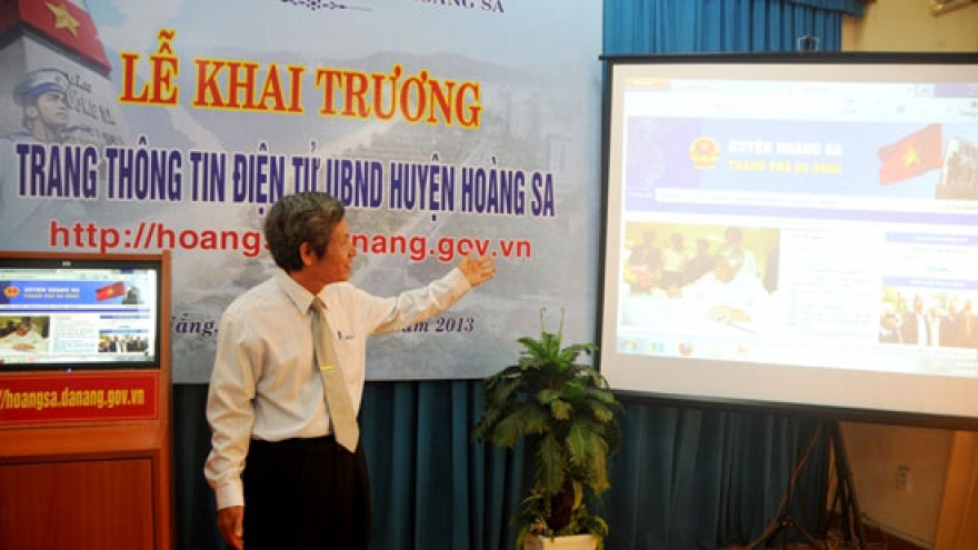 Hoang Sa island district’s e-portal launched
