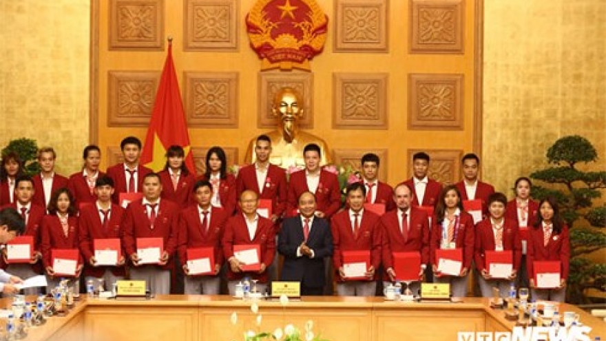 PM meets Vietnam’s sports delegation to ASIAD 2018