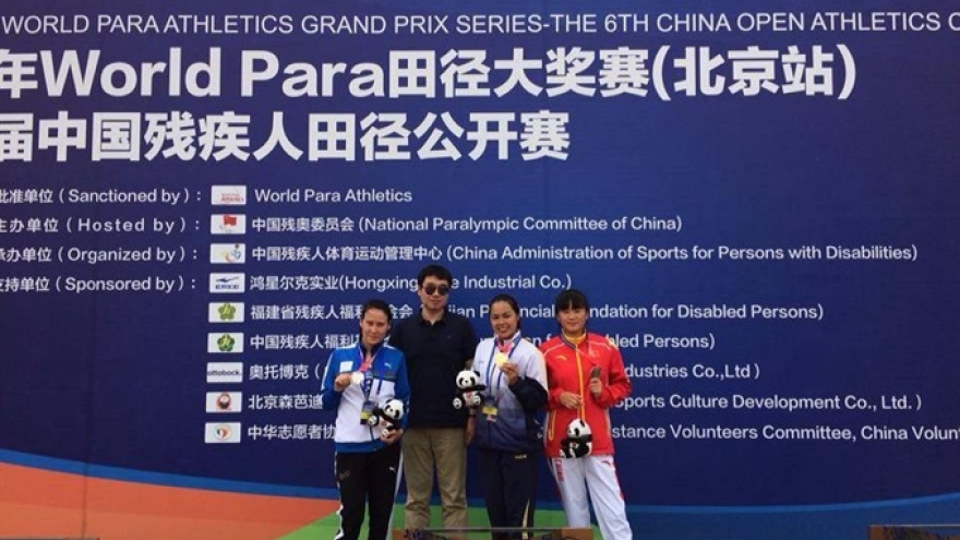 Vietnam third at Para Athletics Grand Prix