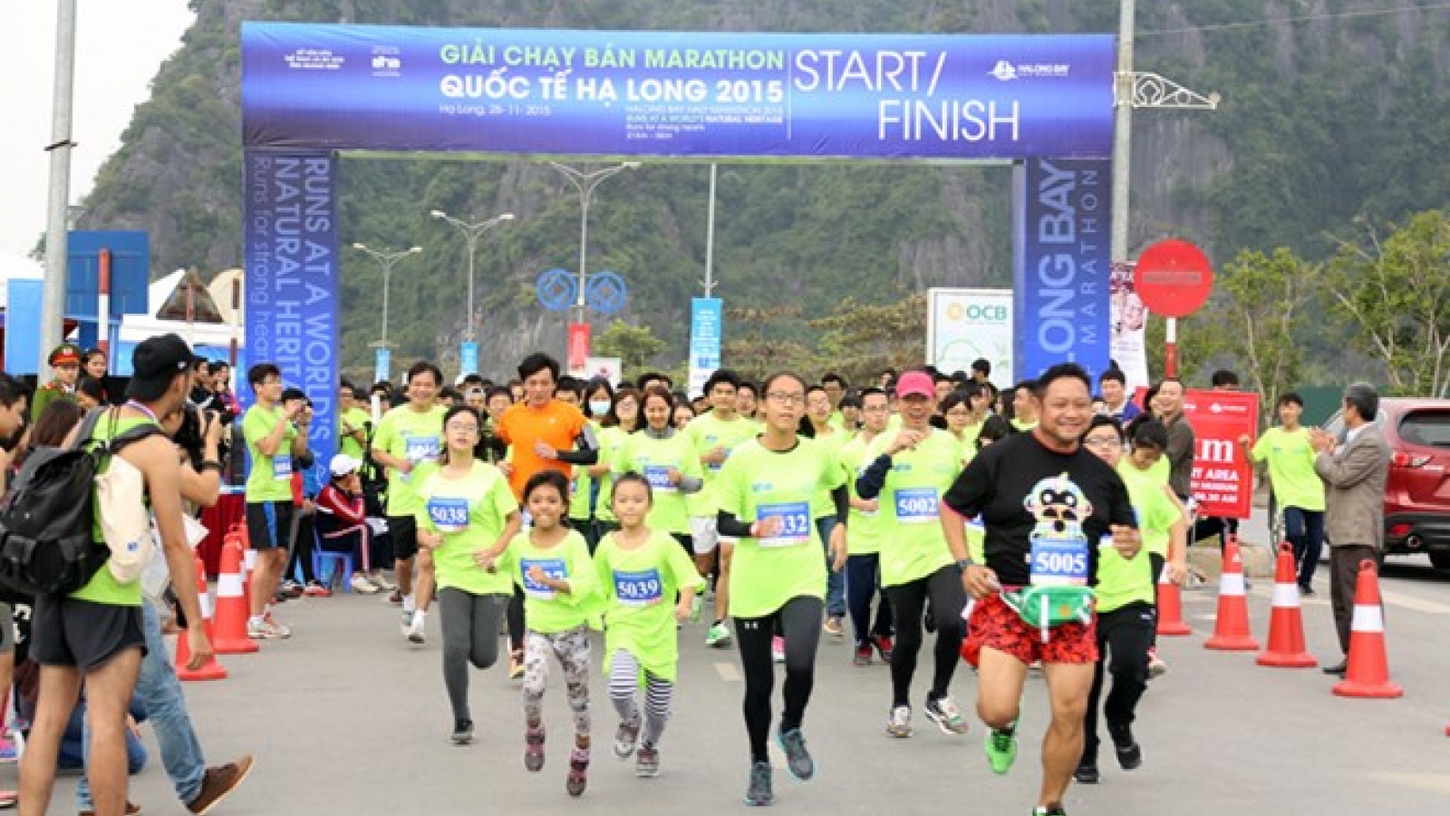 Over 800 athletes to race at Ha Long Bay Heritage Marathon