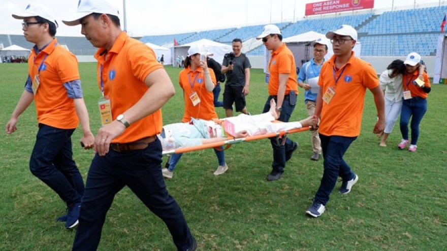 ASEAN, Japan medical teams join disaster response drill