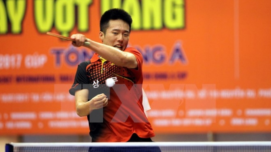 RoK defends title at Golden Racket table tennis championship