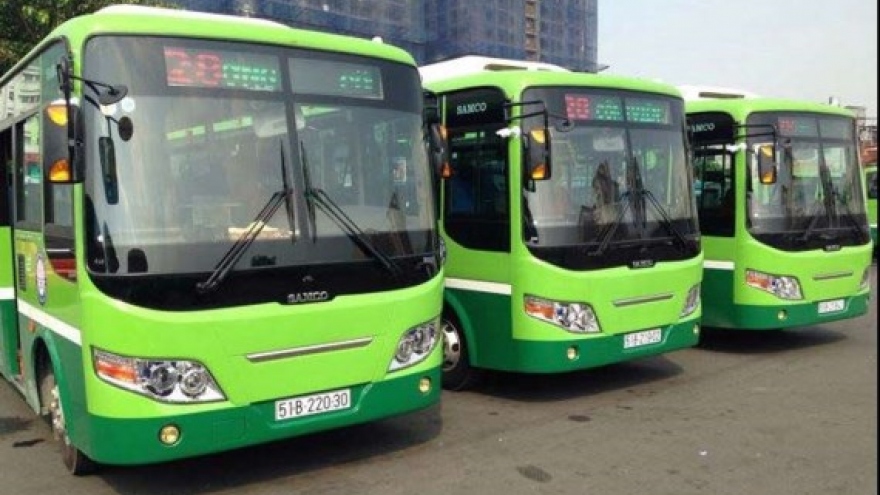 HCM City runs 1,000 more buses for National Day