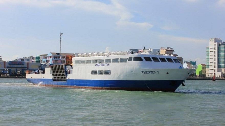 Ferries to Phu Quoc suspended due to bad weather