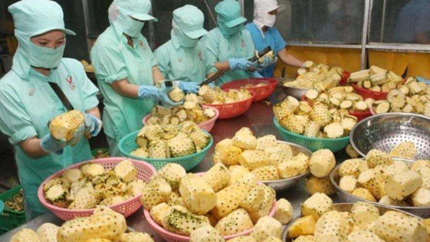 Fruit, vegetable exports hit US$1.38 billion in five months