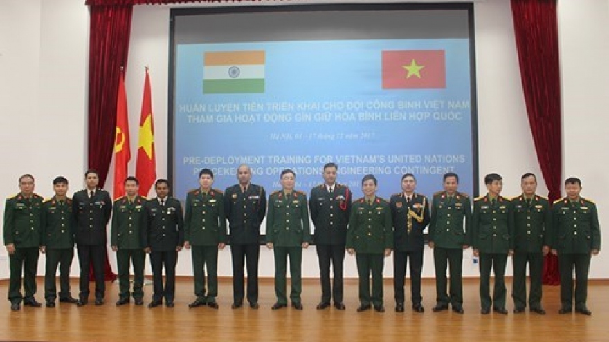 India helps train Vietnam UN peacekeeping force