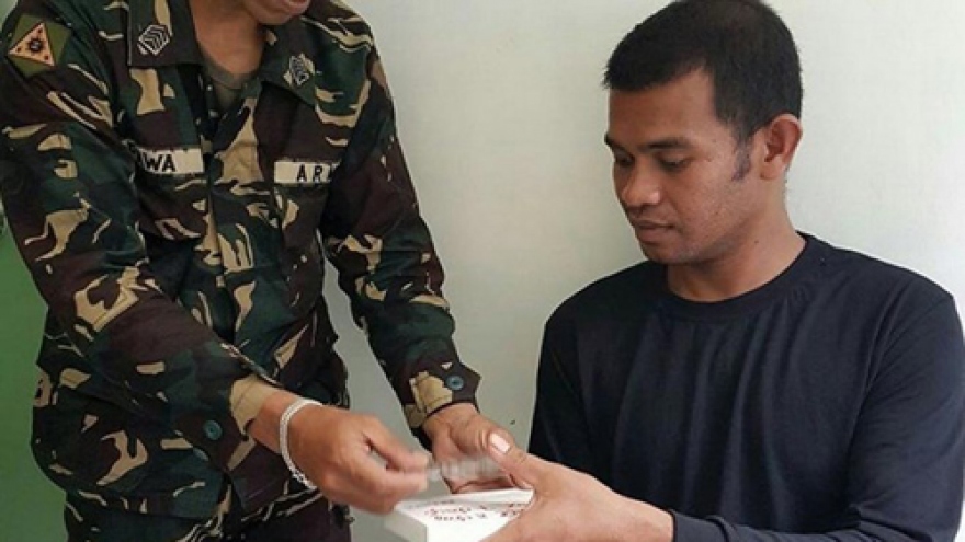 Indonesian hostage of Abu Sayyaf released