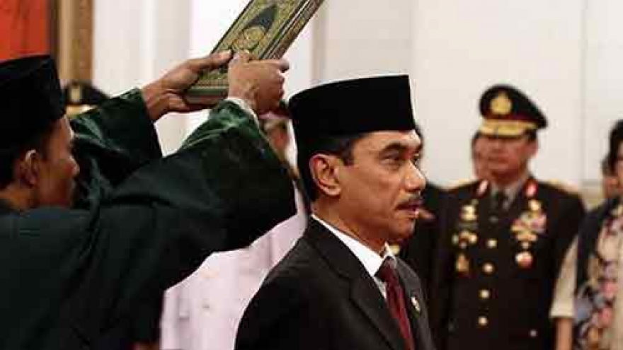 Indonesia names new chiefs for counter-terrorism, food monitoring
