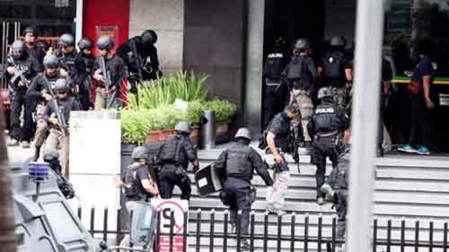 Suicide bomber attacks police station in Indonesia