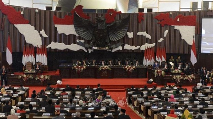 Congratulations to newly-elected leaders of Indonesia parliament