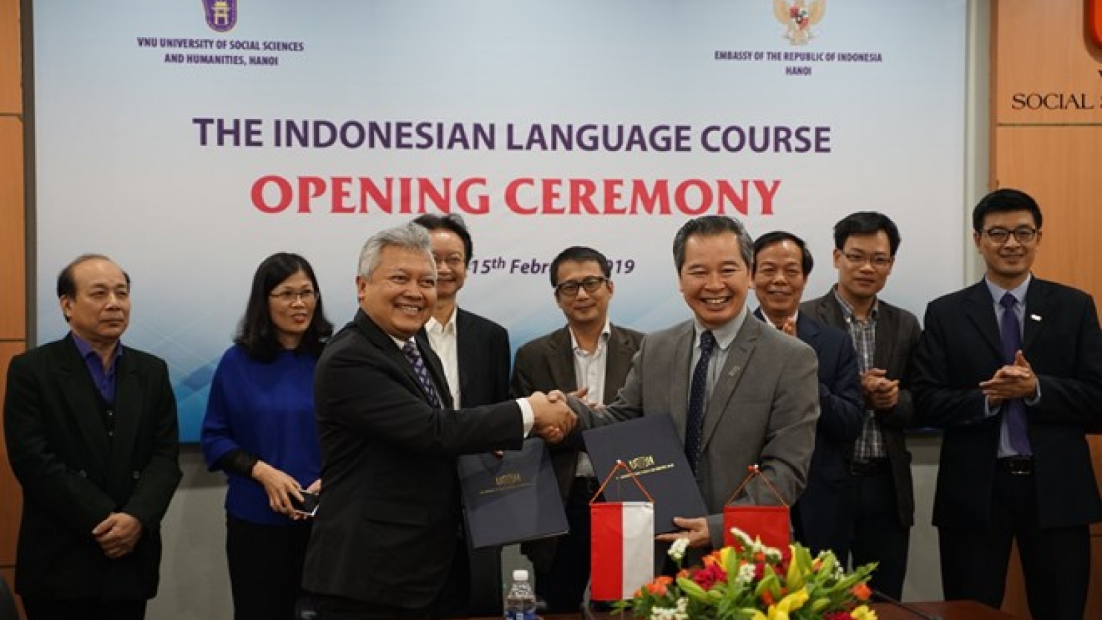Indonesian language officially taught at Vietnam National University