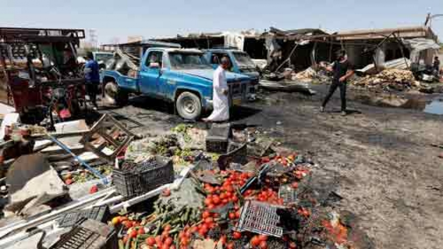 Car bomb kills nine north of Baghdad