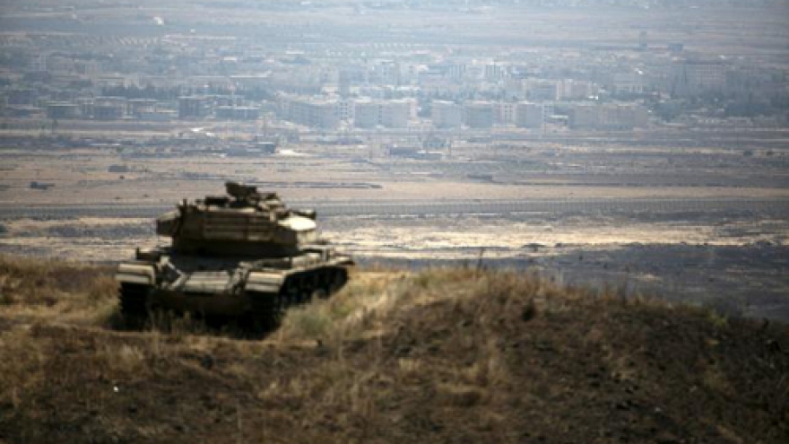 Israeli air strike kills four Islamic State-linked gunmen on Golan