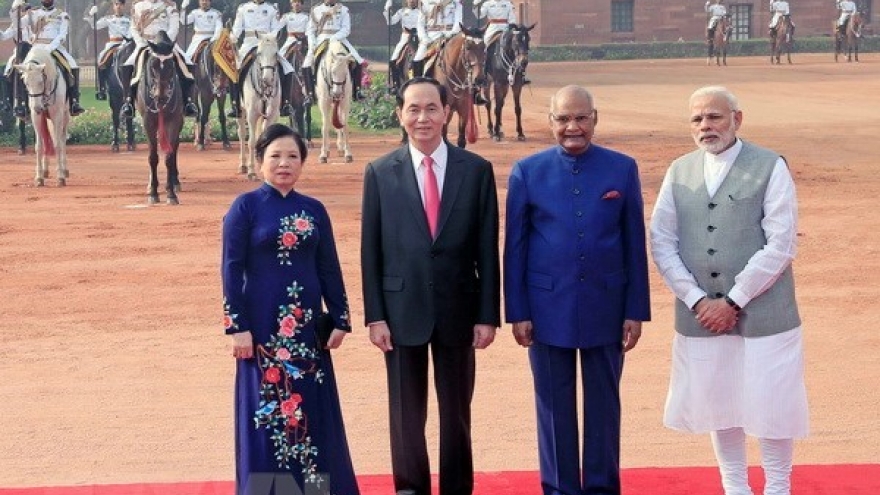 Vietnam, India issue joint statement