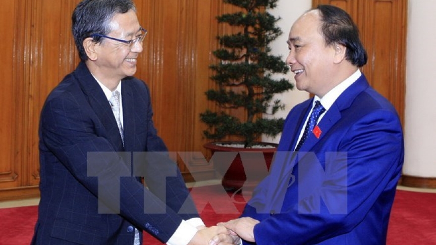 Japanese ambassador –first guest of new gov’t welcomed