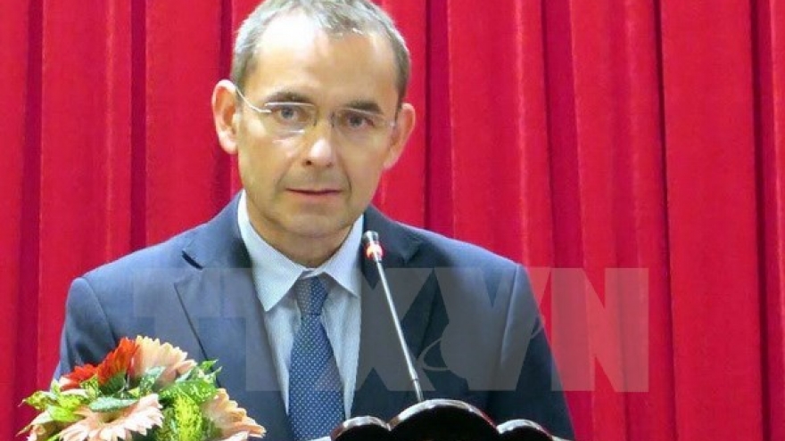 Friendship medal presented to former French Ambassador