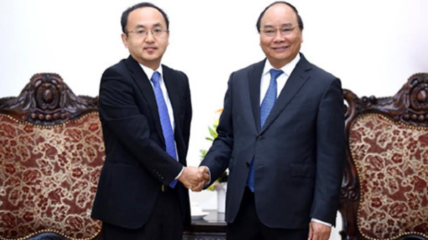PM Phuc meets with Chief Representative of JETRO Hanoi