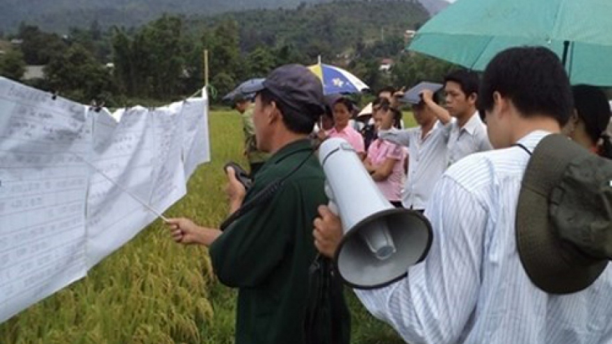 JICA inspects ODA-funded rural development project in Dien Bien