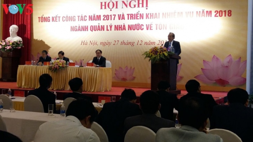 
        State management of religions under review
                              