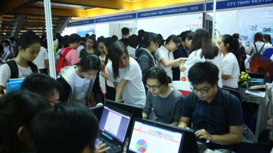 HCM City Career Fair 2017 offers students 5,000 job opportunities