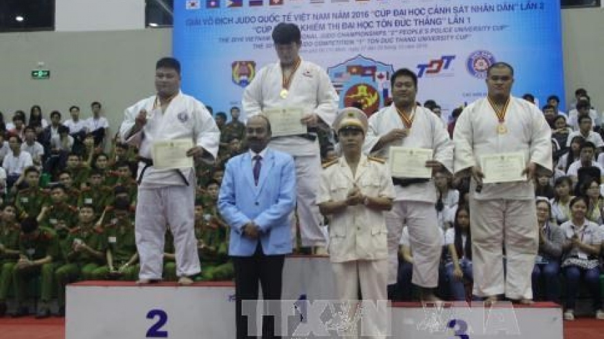 Vietnam Int’l Judo Tournament 2016 opens in Ho Chi Minh City