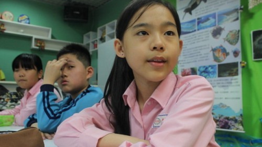 Vietnamese woman teaches mother tongue in Taiwan
