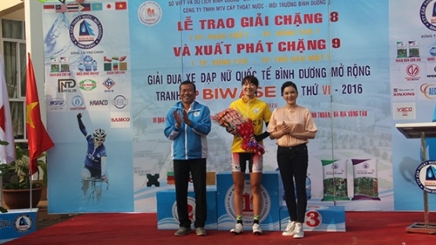 Japan’s Hiromi finishes first in Bình Dương cycling race