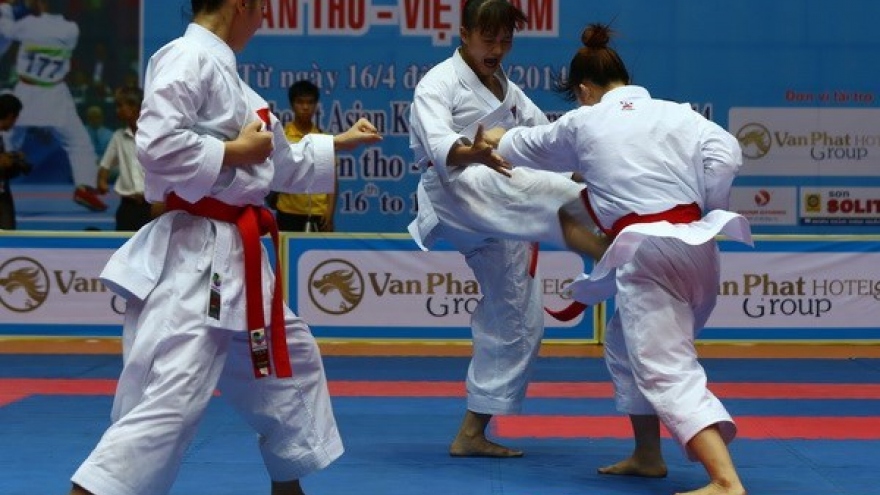 Southeast Asia karate champs opens in Bac Ninh province