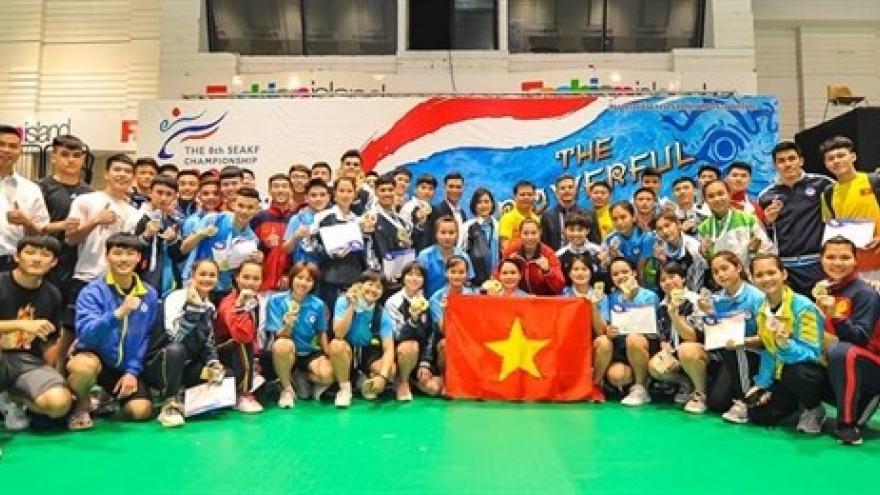 Vietnam dominates Southeast Asian karate champs