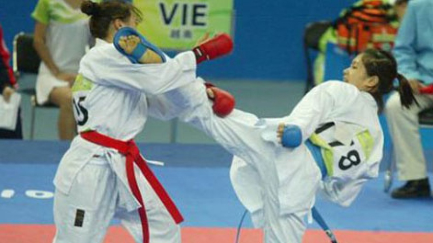 Vietnam ranks first at SEA Karatedo competition