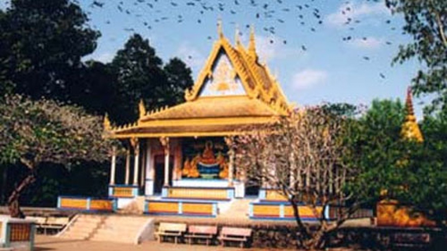 Doi pagoda of the Khmer